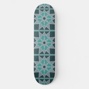 Skateboards mit Mosaiken
