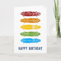 Skateboards mit Regenbogen-Longboards - Benutzerde