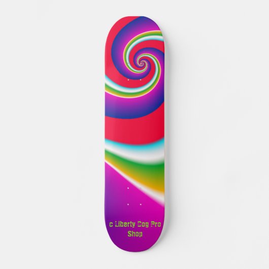 SKATEBOARDS - SPYRO GYRO - LIBERTY DOG PRO SHOP (Vorderseite)