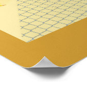 Skateboards Vintager Druck Poster (Ecke)