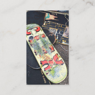 Skateboards Visitenkarte