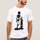 Skateboardskelett T-Shirt (Vorderseite)