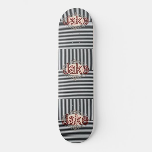 Skateboardstreifen Skateboard (Vorderseite)