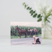 Skateboardtag Postkarte (Stehend Vorderseite)