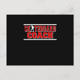 Skateboardtrainer Skateboarder Skateboard Skater Einladungspostkarte