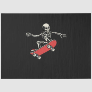 Skateboardtrick Seidenpapier