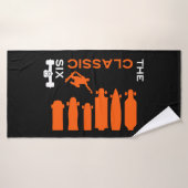 Skateboardtypen Badehandtuch (Badehandtuch)