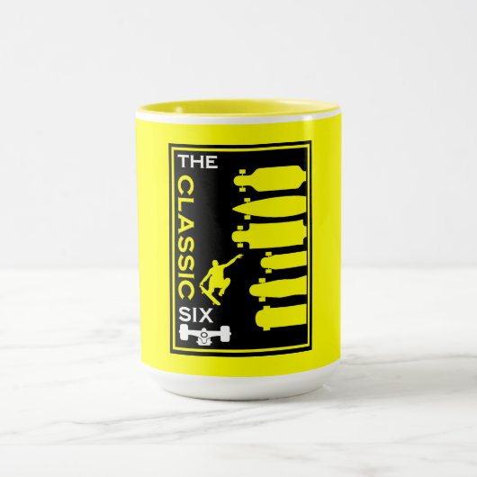 Skateboardtypen Tasse (Zentrum)