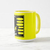 Skateboardtypen Tasse (VorderseiteRechts)