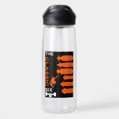 Skateboardtypen Trinkflasche (Rückseite)