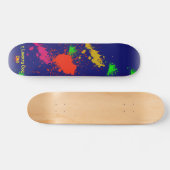 SKATEBOARTEN - KRASSE PAINT SPLATS - LIBERTY DOG P SKATEBOARD (Horizontal)