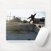 Skatebrett-Mausunterlage Mousepad (Mit Mouse)