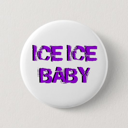 SkateChick Eis-Eis-Baby Button (Vorderseite)