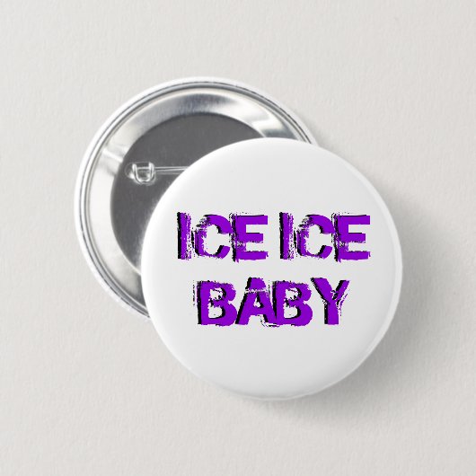 SkateChick Eis-Eis-Baby Button (Vorne & Hinten)