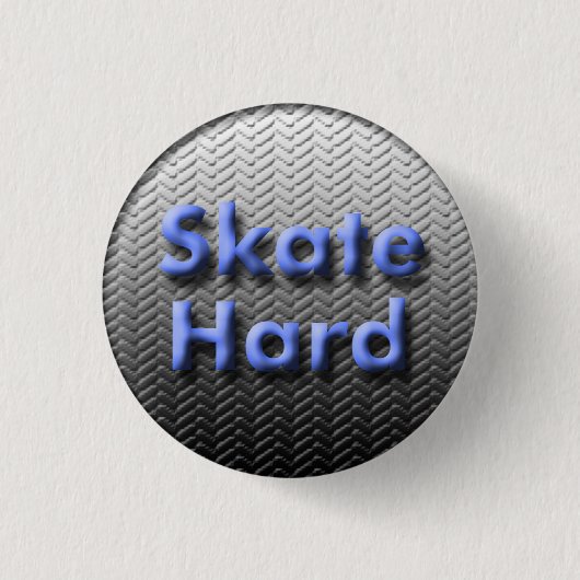skatehard Knopf Button (Vorderseite)