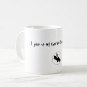 skatelogo, gab ich meinen Therapeuten für Kaffeetasse (Vorderseite Links)