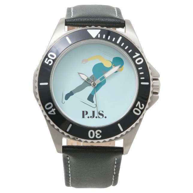 Skaten Armbanduhr (Vorderseite)