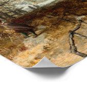 Skaten auf dem Amstel River, van Breen Art Poster (Ecke)