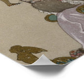 Skaten auf dem Frostsee Poster (Ecke)