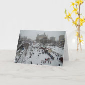 Skaten auf dem Rideau Kanal Karte (Gelbe Blume)