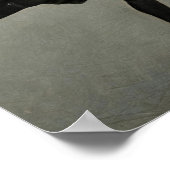 Skaten auf Duddingston Loch von Henry Raeburn Poster (Ecke)