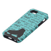 Skaten-Ausdrücke mit Skate iPhone Fall Case-Mate iPhone Hülle (unten)