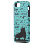 Skaten-Ausdrücke mit Skate iPhone Fall Case-Mate iPhone Hülle (Rückseite Links)