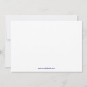 Skaten Birthday Party Einladung (Rückseite)