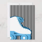 Skaten Birthday Party Einladung (Rückseite)