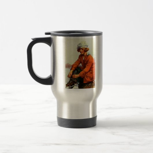 Skaten des Eis-1915 Reisebecher (Links)