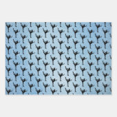 Skaten-Design-Wrapping Paper-Set Geschenkpapier Set (Vorderseite 2)