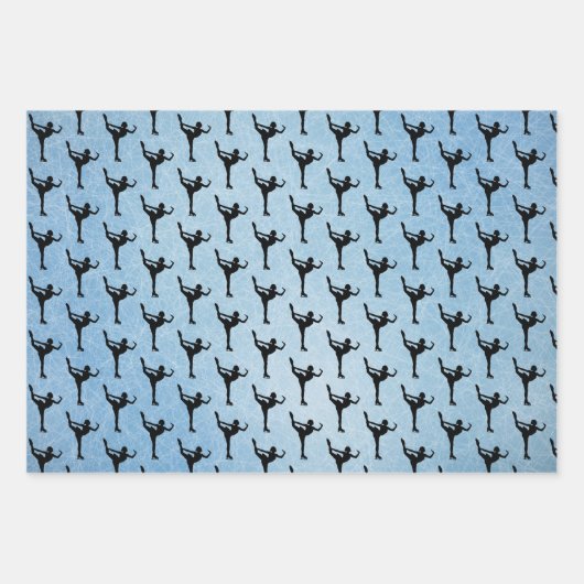 Skaten-Design-Wrapping Paper-Set Geschenkpapier Set (Vorderseite 2)