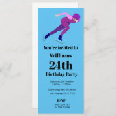 Skaten Einladung (Vorne/Hinten)