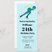 Skaten Einladung (Vorne/Hinten)