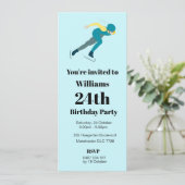 Skaten Einladung (Stehend Vorderseite)