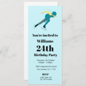 Skaten Einladung (Vorne/Hinten)