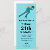 Skaten Einladung (Vorne/Hinten)