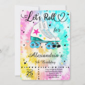 Skaten-Einladung Einladung (Vorderseite)