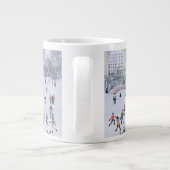 Skaten-Eisbahn Central Park New York 1994 Jumbo-Tasse (Rückseite)