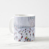 Skaten-Eisbahn Central Park New York 1994 Kaffeetasse (Vorderseite Links)