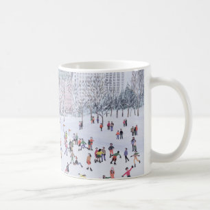 Skaten-Eisbahn Central Park New York 1994 Kaffeetasse