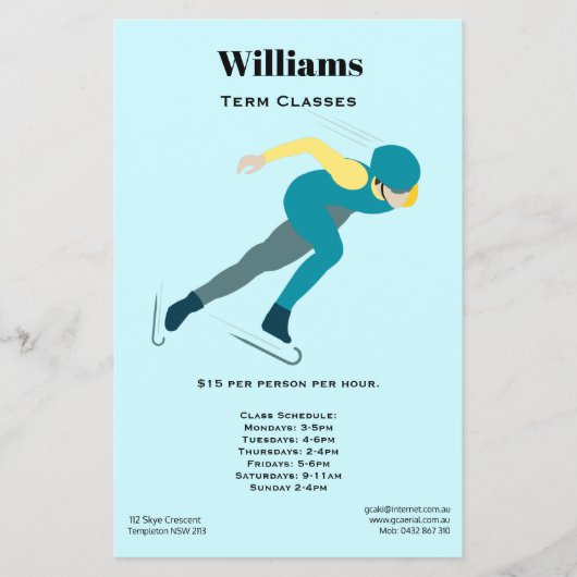 Skaten Flyer (Vorne)