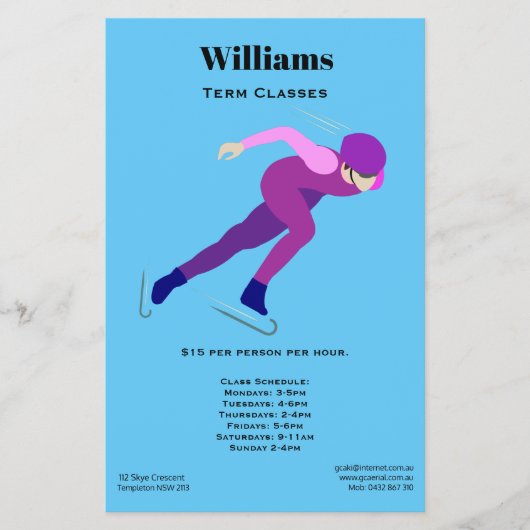 Skaten Flyer (Vorne)