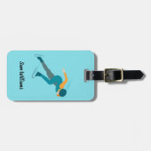 Skaten Gepäckanhänger (Vorderseite horizontal)