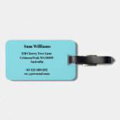 Skaten Gepäckanhänger (Rückseite horizontal)