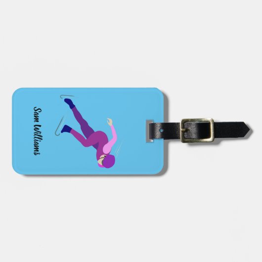 Skaten Gepäckanhänger (Vorderseite horizontal)