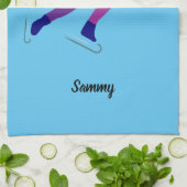 Skaten Geschirrtuch (Gefaltet)