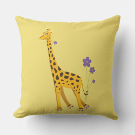 Skaten Giraffe Kissen Für Draußen