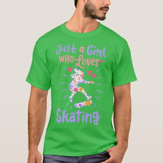 Skaten Girl Skater T-Shirt