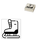 Skaten Gummistempel (Stempel)